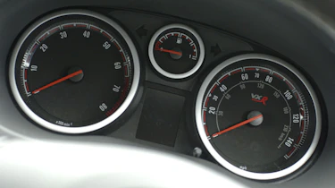 Vauxhall VXR dials