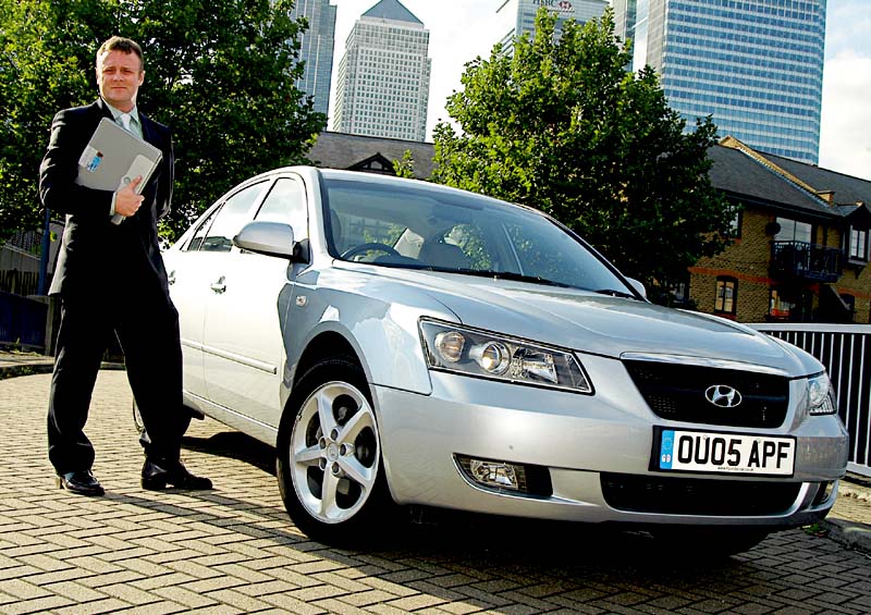 Front view of Hyundai Sonata