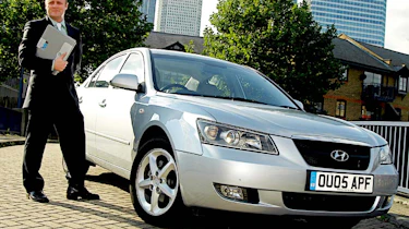 Front view of Hyundai Sonata
