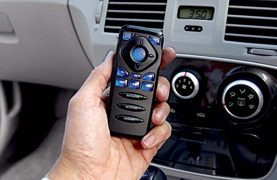 Hyundai Sonata stereo remote