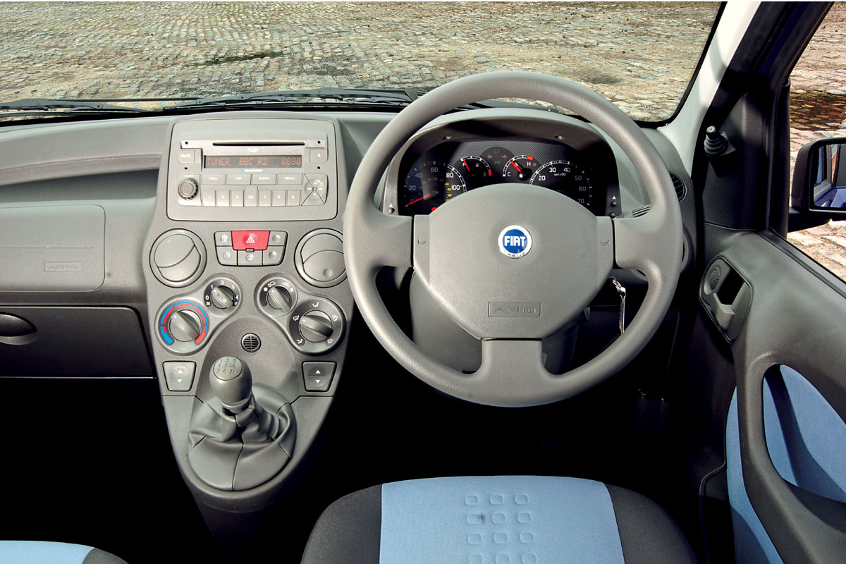 Fiat Panda dashboard