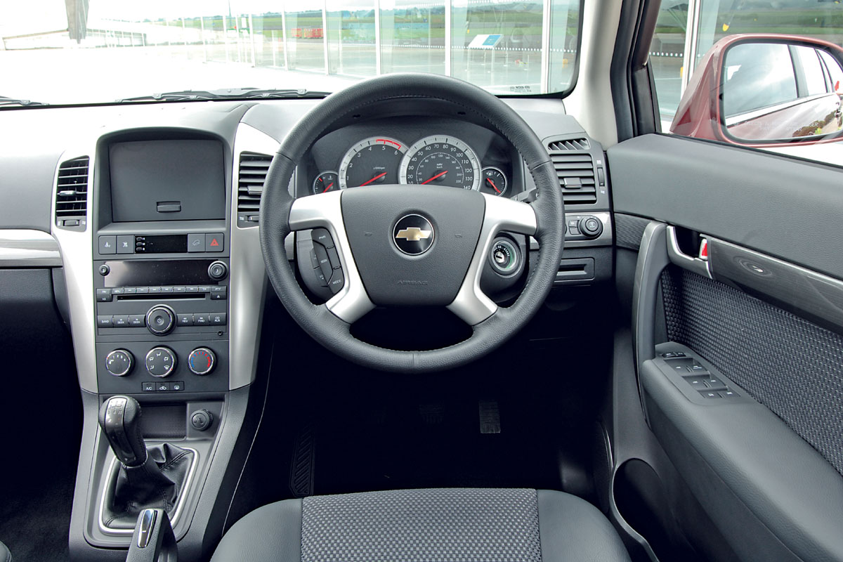 Chevrolet Captiva dashboard