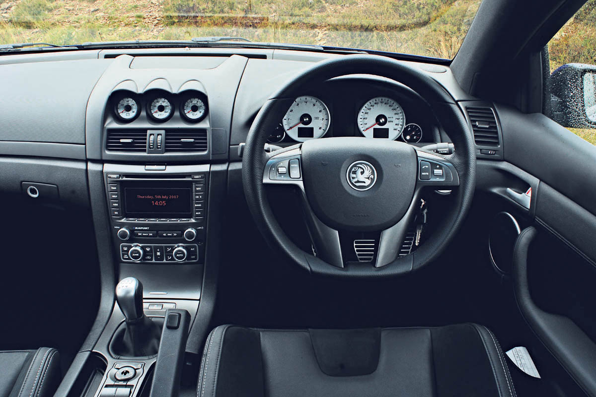 Vauxhall VXR8 interior