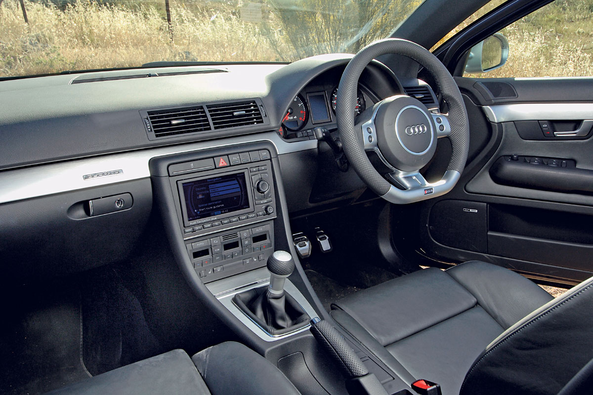 Audi RS4 interior