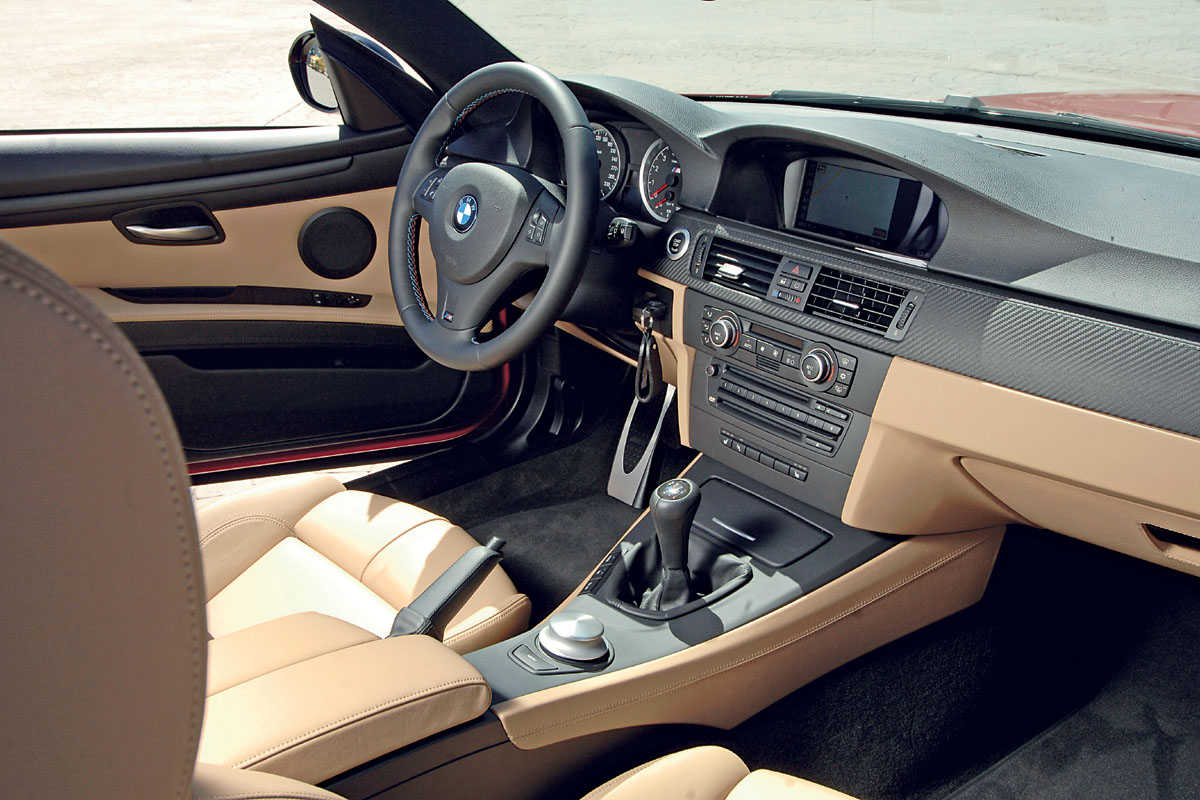 BMW M3 interior