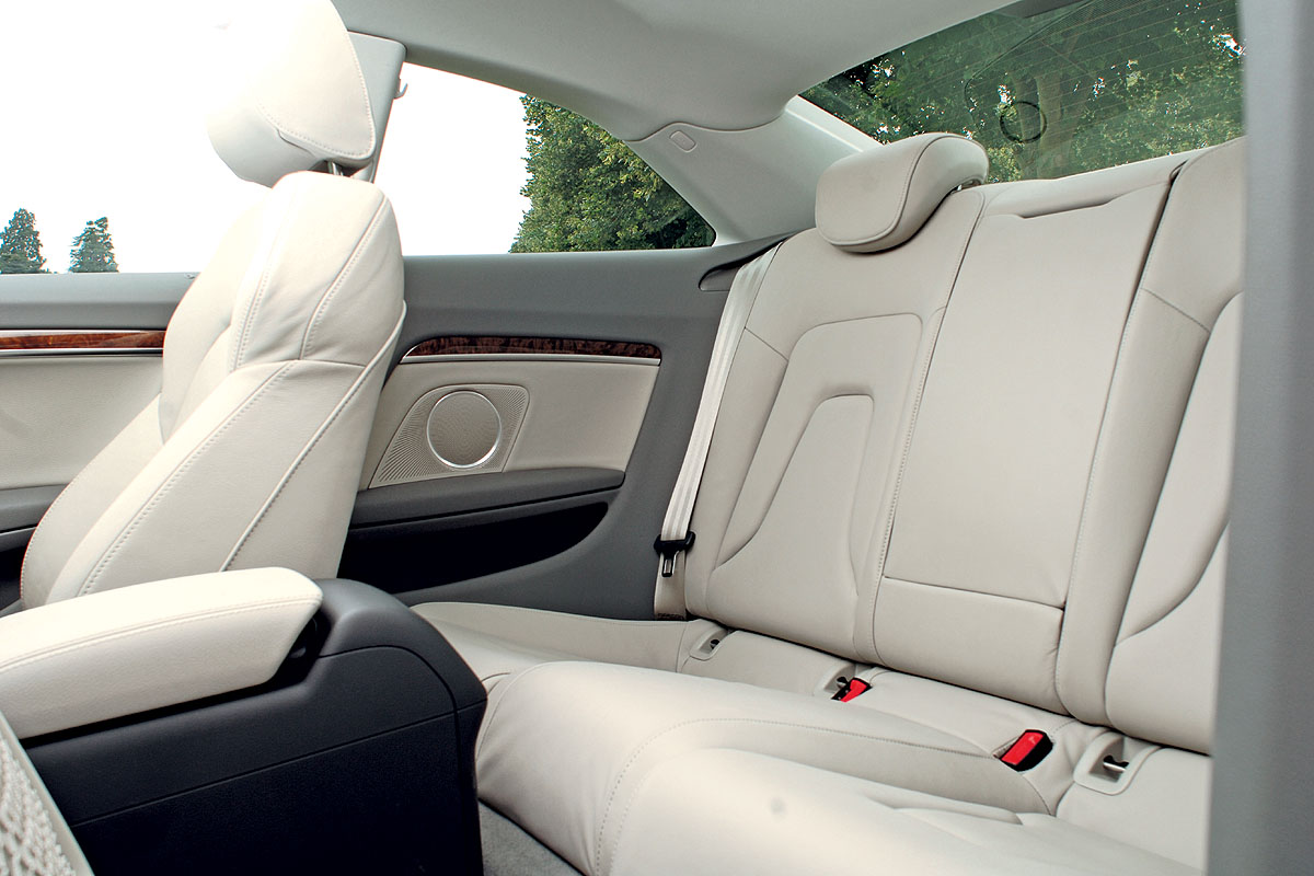 Audi A5 rear seat