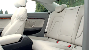 Audi A5 rear seat