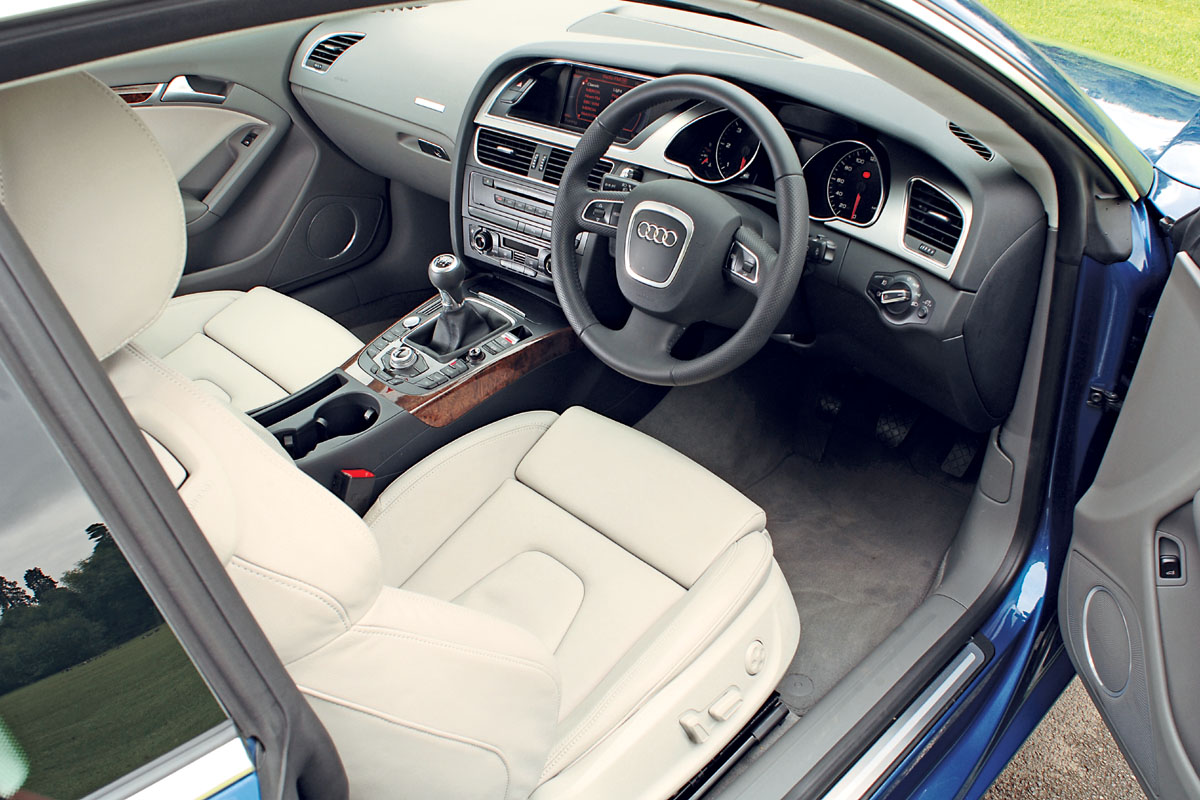 Audi A5 interior