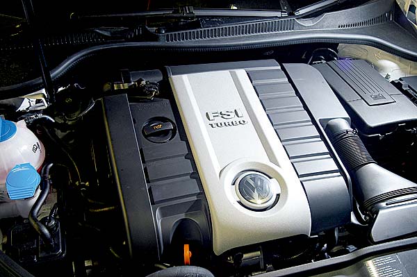 VW Golf GTi engine