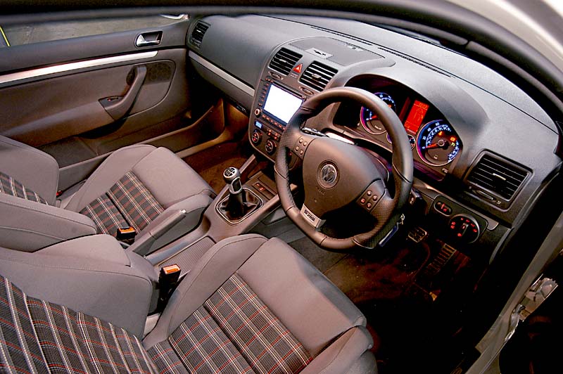 VW Golf GTi interior