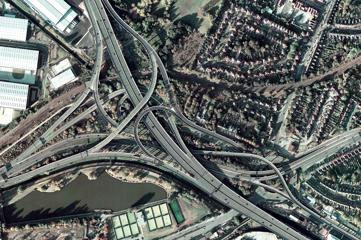 Gravelly Hill Interchange, Birmingham, UK