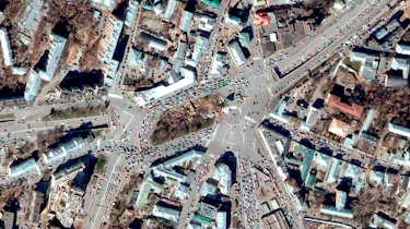 Taganskaya Place, Moscow, Russia