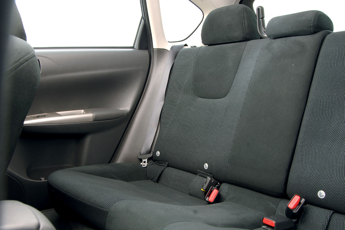 Impreza rear seat