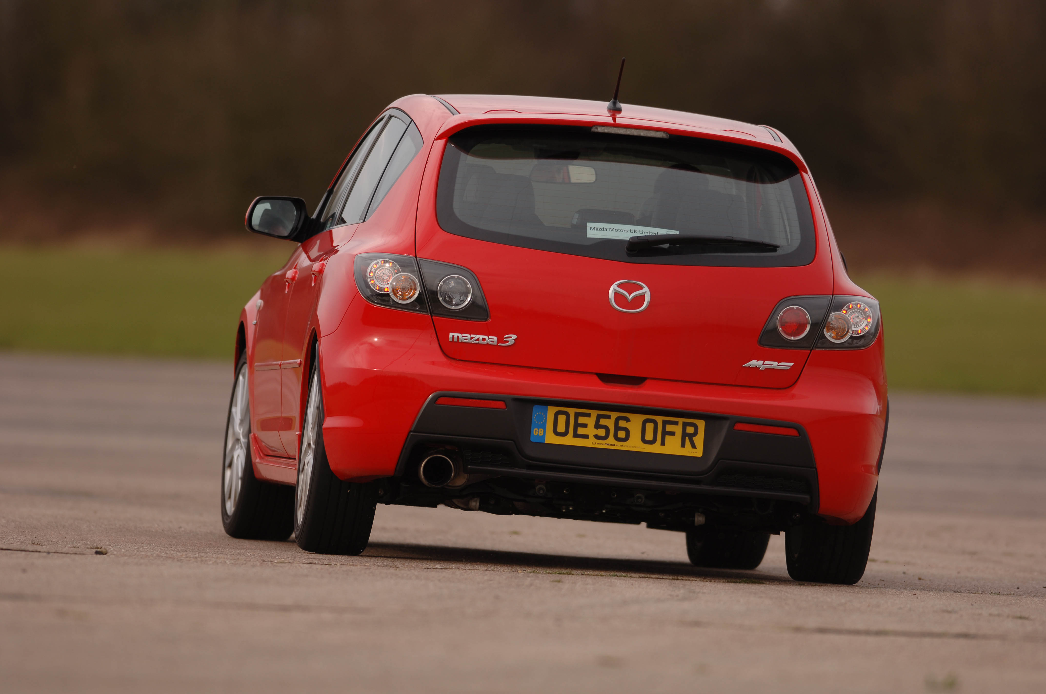 Mazda 3 rear