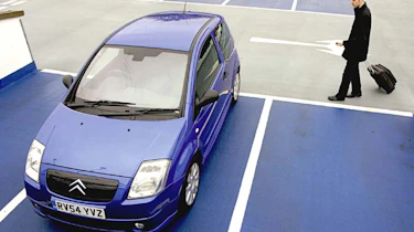 Top view of Citroen C2 VTS