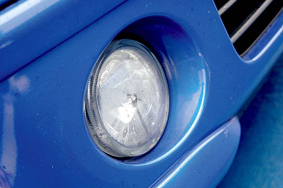Citroen C2 VTS foglamp
