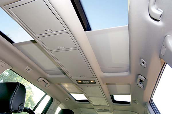 Vauxhall Zafira roof