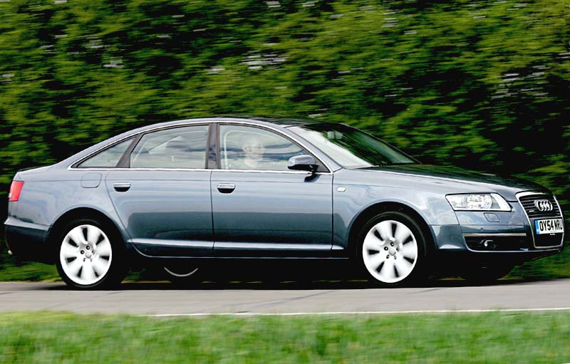 Side view of Audi A6