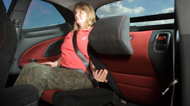 Civic Type R rear seat