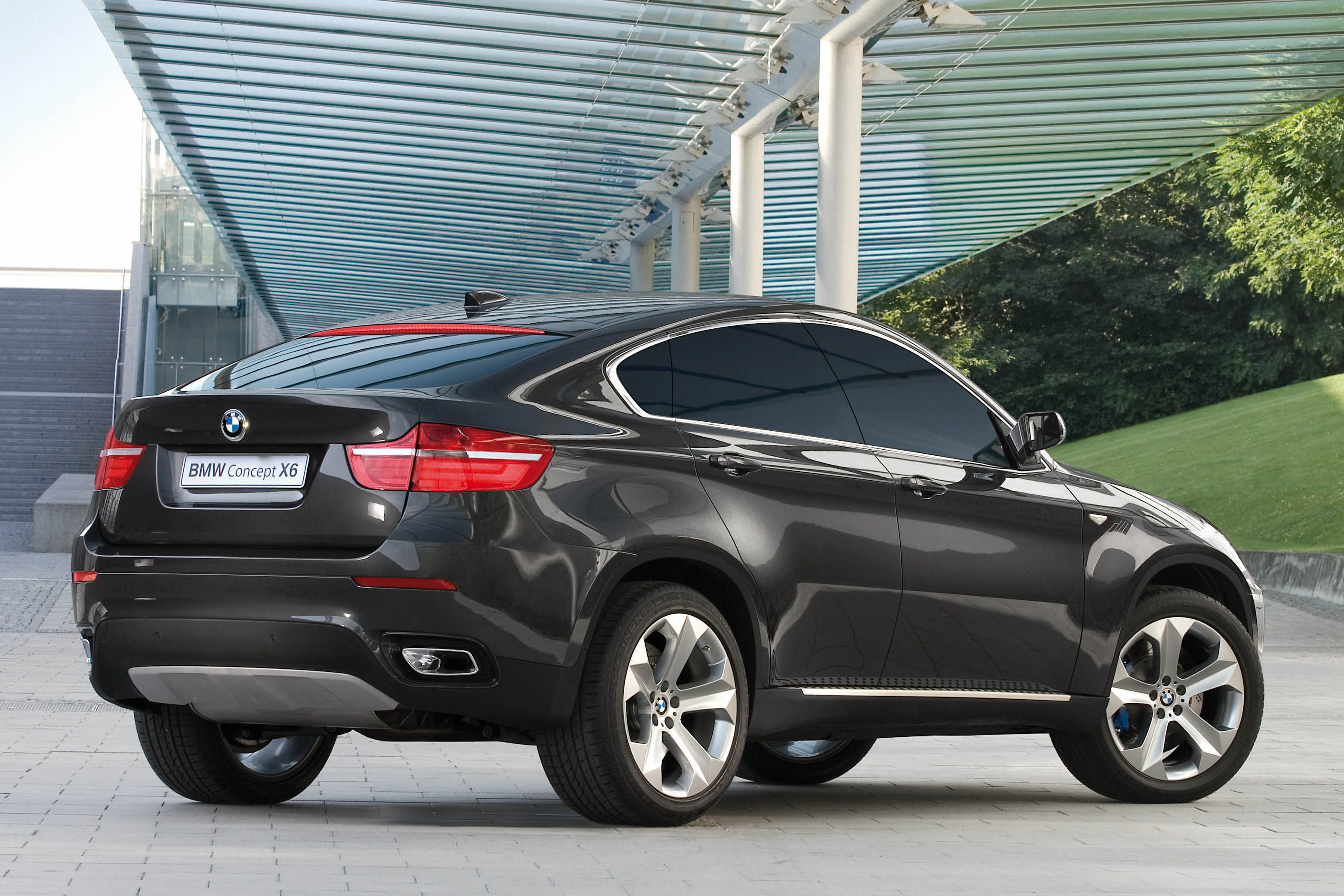 X6 rear
