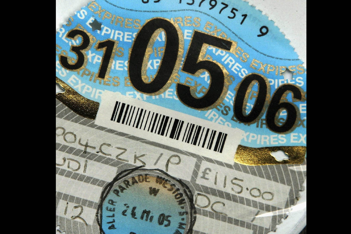 Tax disc