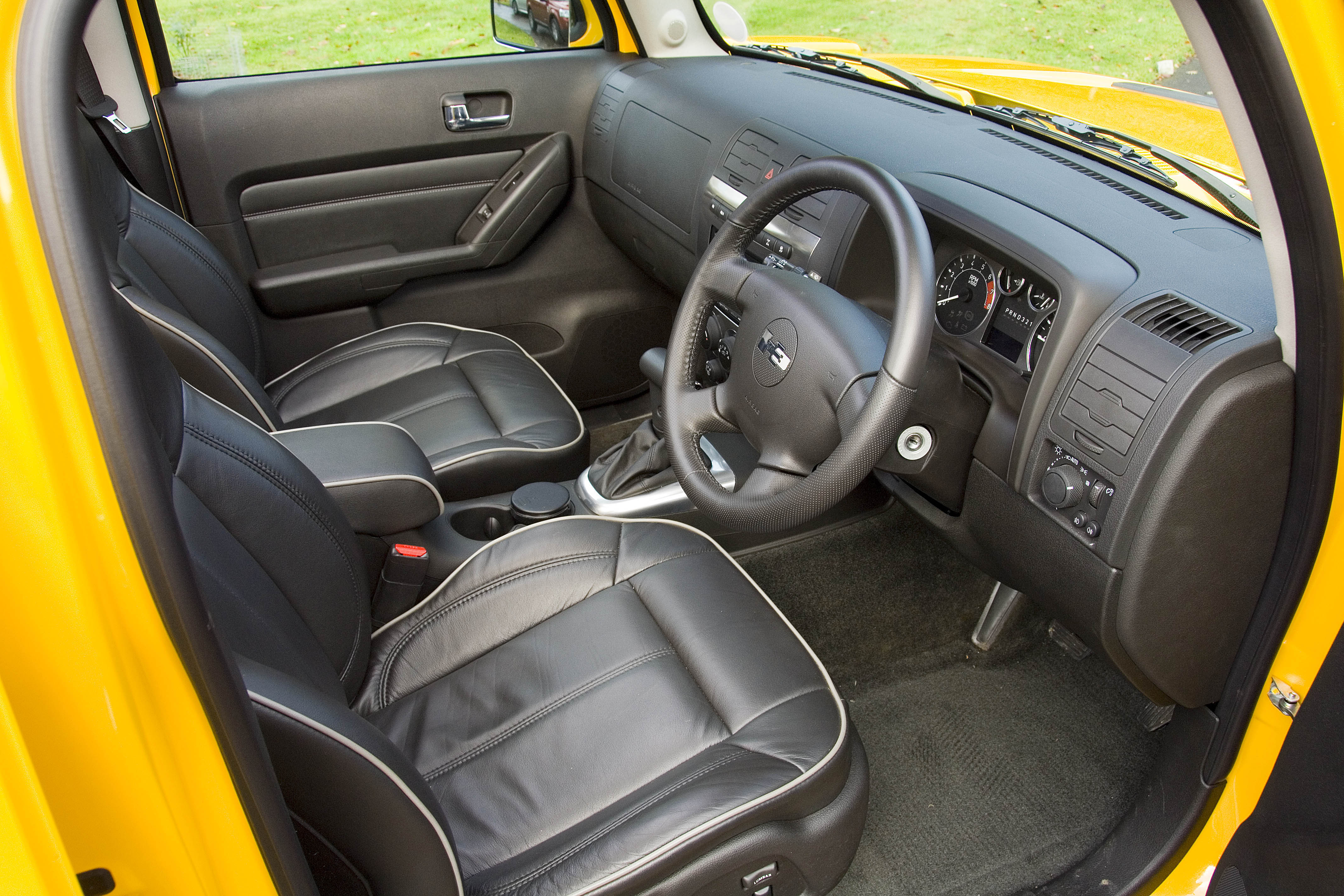 Hummer interior
