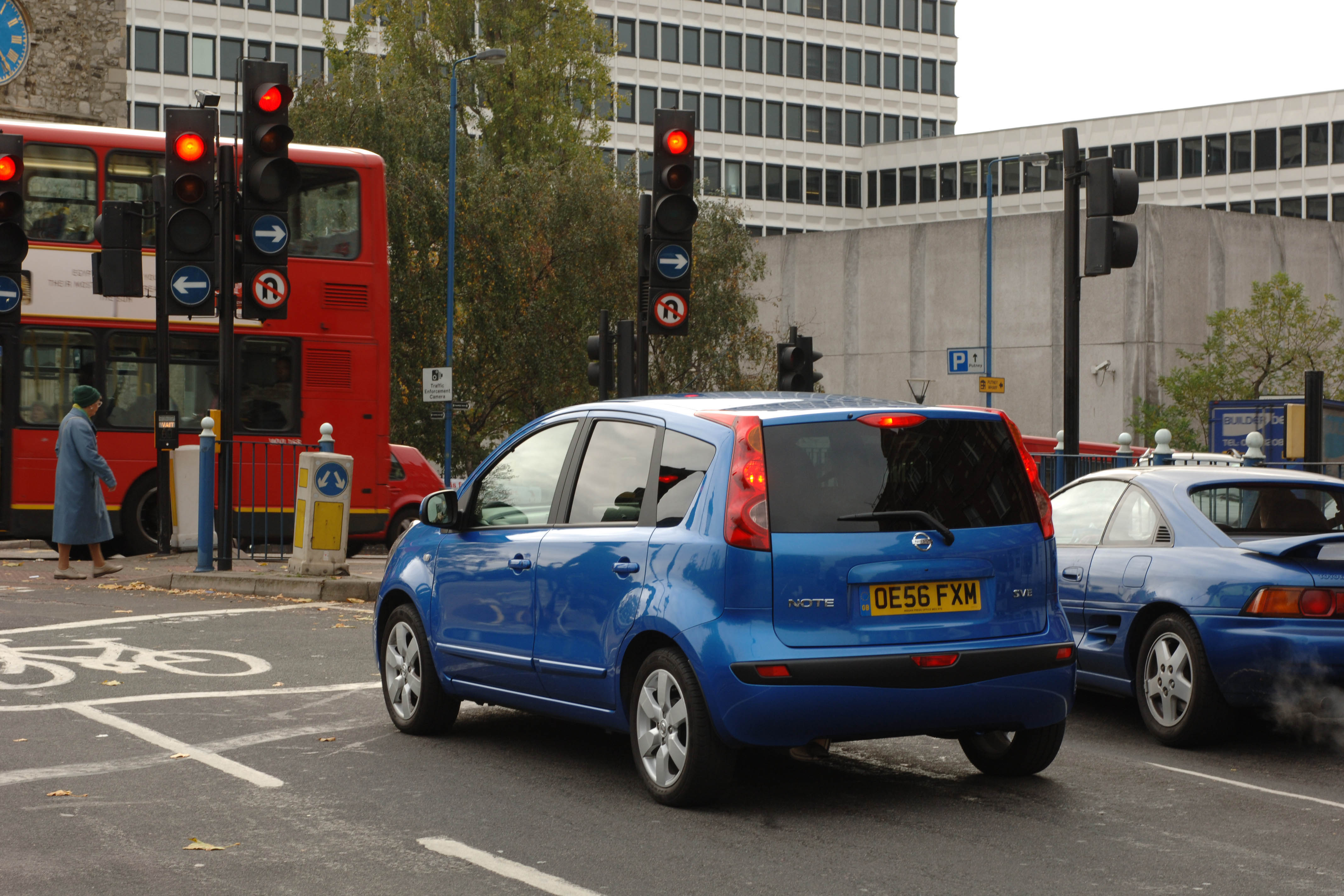 Note rear