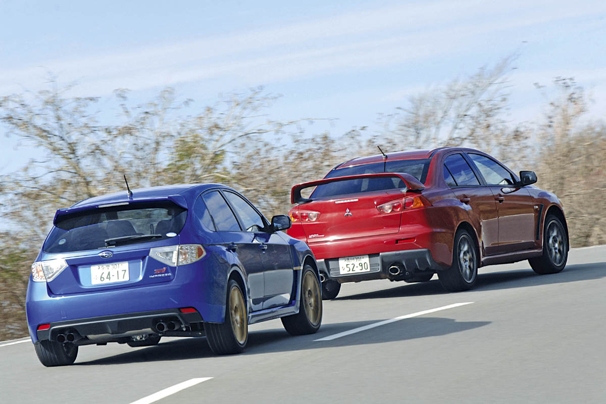 Evo vs Impreza