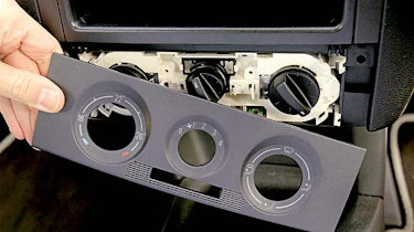 Skoda Fabia VRS console trim