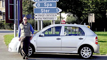 Skoda Fabia VRS in Belgium