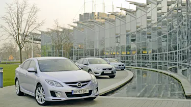 Mazda 6 vs Ford Mondeo vs Volkswagen Passat