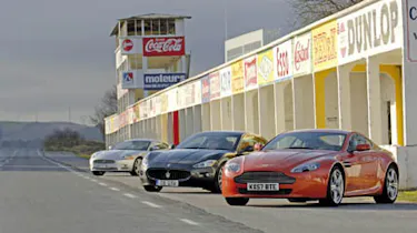 Aston Vantage Maserati XKR