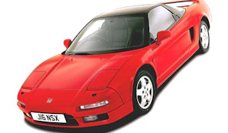 Front view of Honda NSX