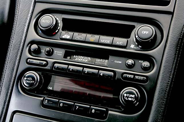 Honda NSX amplifiers