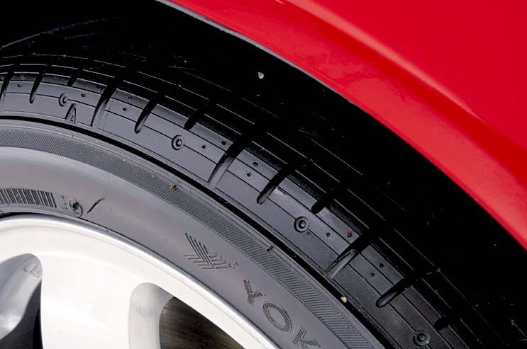 Honda NSX tyre
