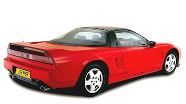 Rear view of Honda NSX