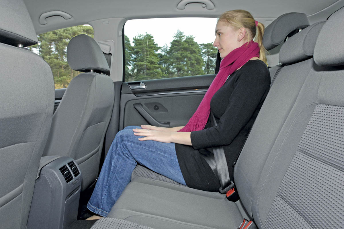 VW rear seats