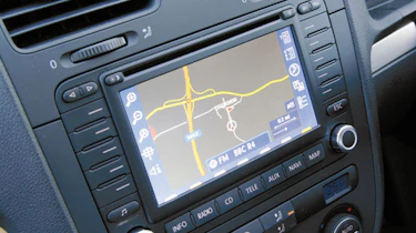 VW Golf GTI sat-nav