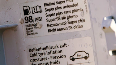 VW Golf GTI info sticker