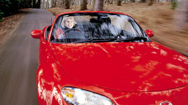 Front view of Mazda MX-5