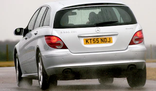 Rear view of Mercedes R320L