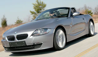 Front view of BMW Z4 Sport