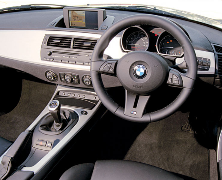 BMW Z4 Sport interior