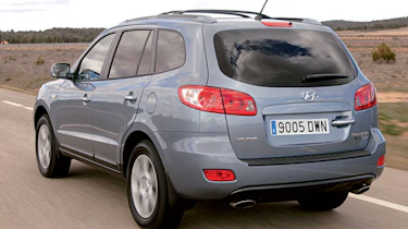 Rear view of Hyundai Santa Fe