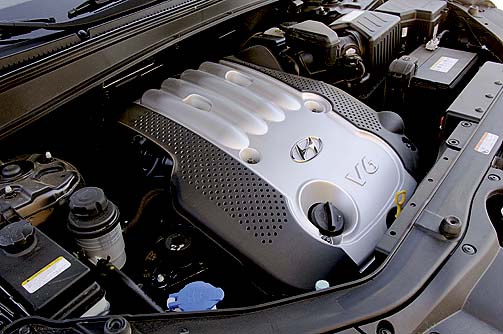 Hyundai Santa Fe engine