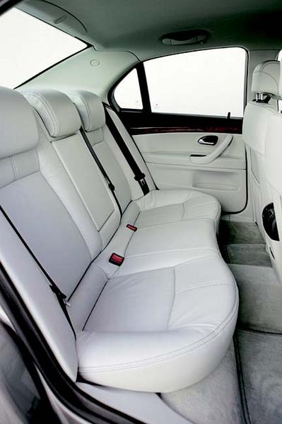 Cadillac BLS backseat