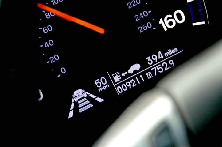 Honda Accord EX ADAS dash