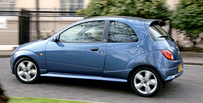 Rear view of Ford Ka 1.3