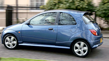 Rear view of Ford Ka 1.3