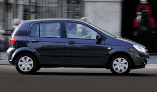 Side view of Hyundai Getz